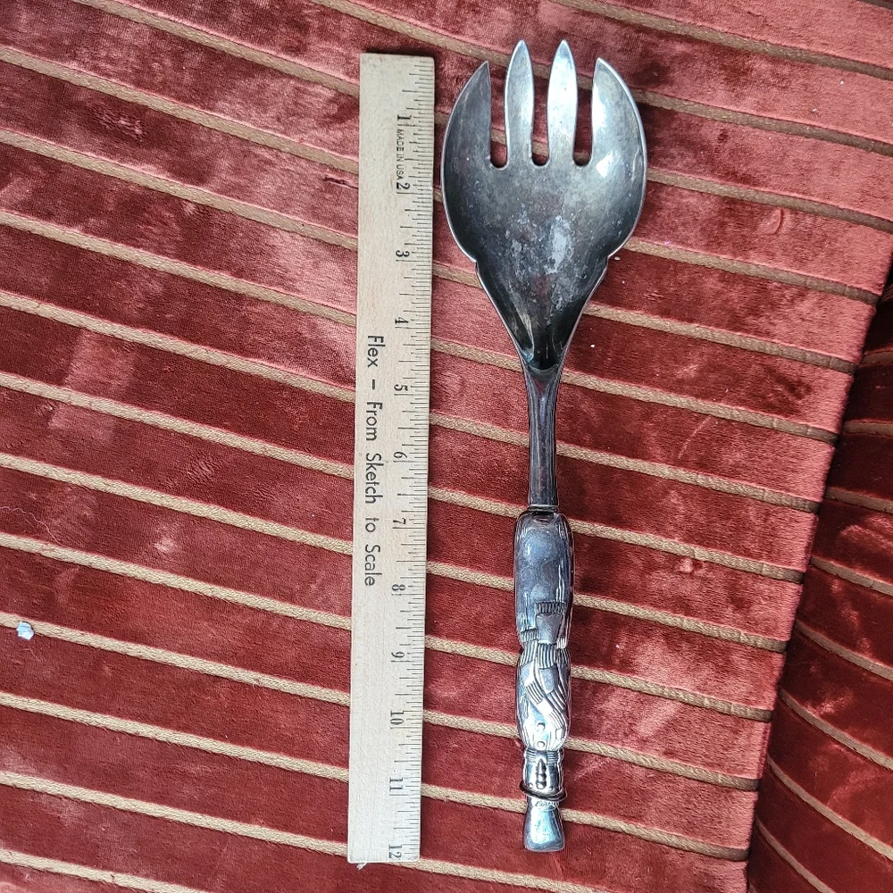 Vintage Decorative Serving Fork